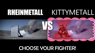 Rheinmetall VS Kittymetall | Kittymetall releases Panther KF51 Main Battle Tank #parody 🔥