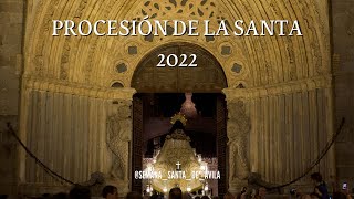 [4K]PROCESIÓN DE LA SANTA 2022//Semana Santa de Ávila