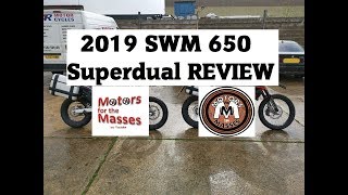 NEW 2019 SWM 650 Superdual REVIEW is it any good?