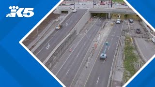 Multiple freeway, highway closures in western Washington frustrate residents
