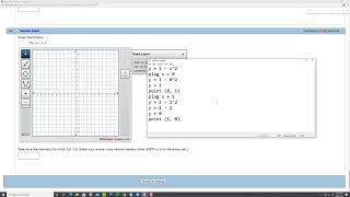 Algebra - Graphing a Parabola in WebAssign