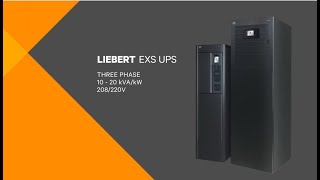 Liebert EXS Three Phase 10-80KVA/W UPS