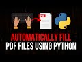 Automatically Fill PDF Forms with Python