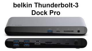 Belkin Thunderbolt-3 Dock Pro