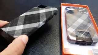 Xtrememac iPhone 5, 5S Plaid Cloth Case