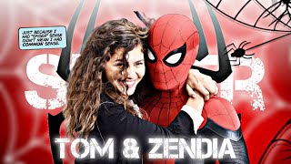 Tom Holland and zendiya | spider man far from home |edit| secne by @laaaksh