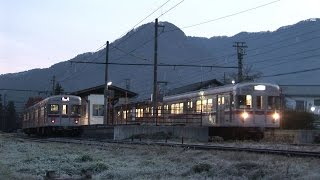 長野電鉄屋代線　最後の秋　3500系　始発電車 何気ない日常がありました。　2011年秋　HDV 521