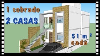 CASA 51m²   2 QUARTOS