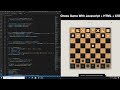 Chess Game In JavaScript + HTML + CSS | ASMR Programming | No talking
