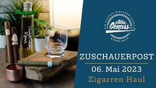 Gleich zweimal Zuschauerpost gekriegt | (Zigarren) Haul vom 06. Mai 2023