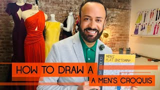 How To Draw a Men's Croquis