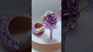 2022#very beautiful diamond heels sandal design //heel sandal for girls#short