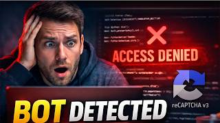Understanding Google reCAPTCHA v3 & Why Selenium Bots Fail (Python Tutorial)