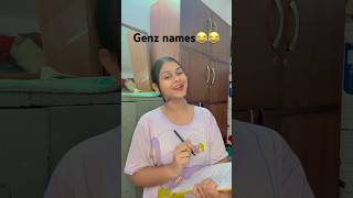 Genz names😂🤣#funny #comedy #genz #names #schoollife #attendence #youtubeshorts #trending #chipuu