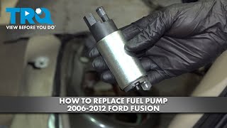 How to Replace Fuel Pump 2006-2012 Ford Fusion