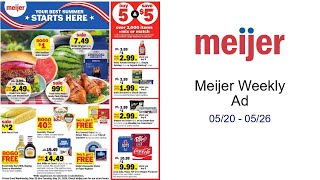 Meijer Weekly Ad 05/20 - 05/26