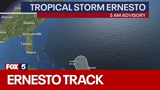 Tropical Storm Ernesto track: Will NYC see any impacts?