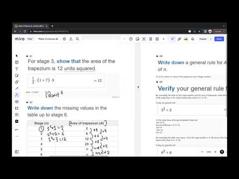 IB MYP Math Criterion B Question Walkthrough - YouTube