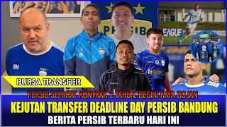 KEJUTAN TRANSFER DEADLINE DAY PERSIB, INI DIA !! SEPAKAT KONTRAK 2 TAHUN, BOJAN HODAK BICARA BEGINI