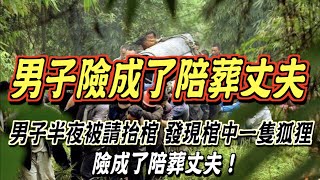 男子半夜被請抬棺，發現棺中一隻狐狸，險成了陪葬丈夫！ ｜道聽途說