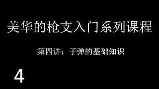 美国华人的枪支入门系列课程（四）子弹的基础知识