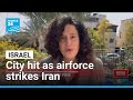 Israeli city hit as airforce announces new strikes in Iran • FRANCE 24 English