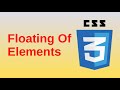 Floating of elements - Basic CSS3 Fast | float, clear
