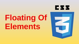 Floating of elements - Basic CSS3 Fast | float, clear