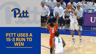 Pitt Uses A 15-3 Run To Propel Them Over Syracuse