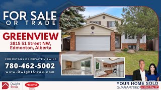 {SOLD} For Sale: 3815 51 Street NW, Edmonton AB | Greenview, Mill Woods | Dwight Streu, REALTOR®