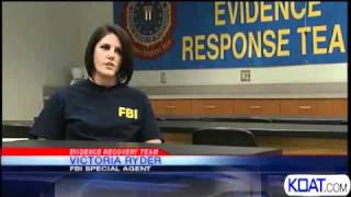 Fbi Evidence Team Uses High Tech Tactics