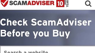 Scam advisor is a best website
