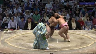 2016大相撲名古屋場所　十二日目　宇良　対　天風