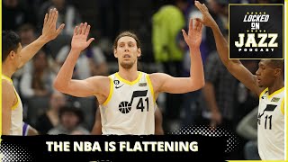 The NBA has flattened and it makes the Utah Jazz depth more important.  Tim LaComb interview Part 2