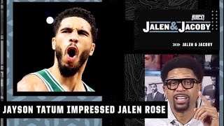 Jayson Tatum has us questioning if he’s a better player than KD - Jalen on Celtics’ sweep of Nets 🧹