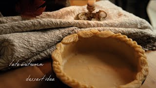 Cottagecore Baking | Salted Caramel Chocolate Maple Pecan Pie | Late Autumn Slow Living