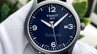 Xship.vn: Tissot Gent XL Quartz Blue Dial Blue Fabric Men Watch T116.410.37.047.00