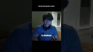 David Laid speaks in russian about studying