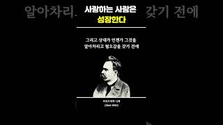 너무 이른 성공은 위험하다ㅣ니체