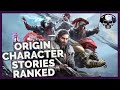 D:OS2: Ranking The Origin Character Stories