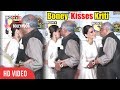 Boney Kapoor Kisses Kriti Sanon at Umang Police Festival 2020