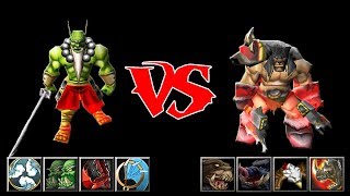 Blademaster vs Beastmaster (10 level heroes)