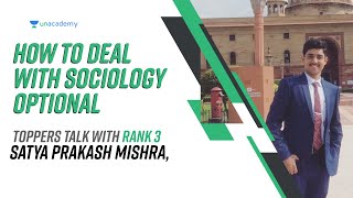 ଟପର୍ସ ଟକ୍ | Rank 3 | Part-2 | How to deal with sociology optional | Satya Prakash Mishra