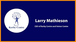 Larry Mathieson, CEO of Kerby Centre reports at the Annual General Meeting