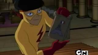 kid flash and jinx moments (teen titans 2006)