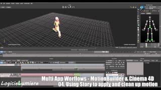 04. Using Story to apply and clean up motion