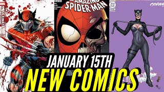 NEW COMIC BOOKS RELEASING JANUARY 15TH 2024 DC  MARVEL COMICS PREVIEWS COMING OUT THIS WEEK #comic