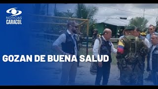 Liberan en Antioquia a tres campesinos secuestrados por las disidencias de las FARC