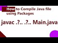 How to Compile java using package?