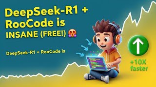 DeepSeek-R1 + RooCode is INSANE (FREE!) 🤯